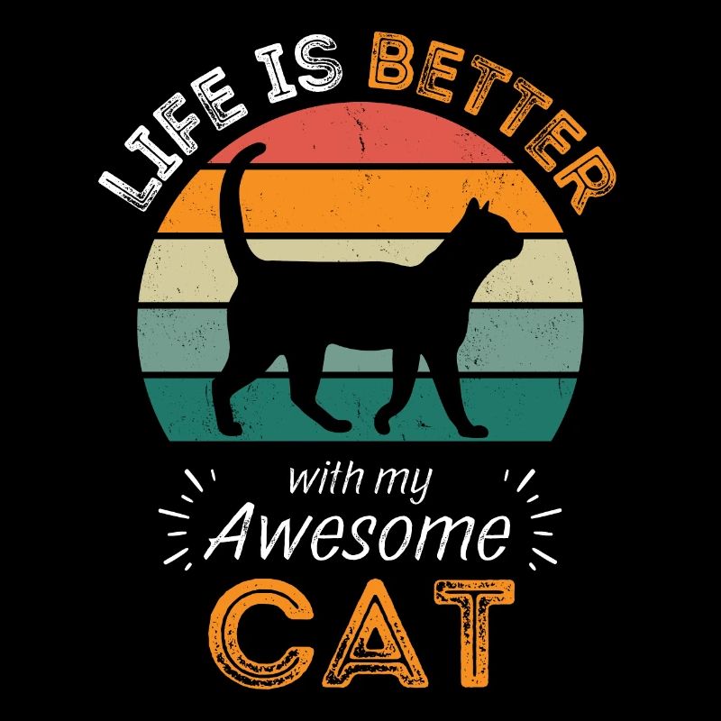 Legendary Cat Vintage Retro