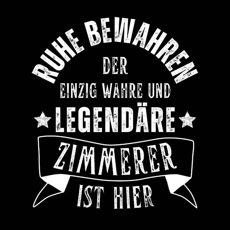 Legendärer Zimmerer Beruf Zimmermann