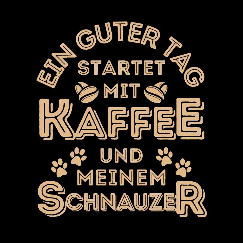 Schnauzer Kaffee Hund Cafe