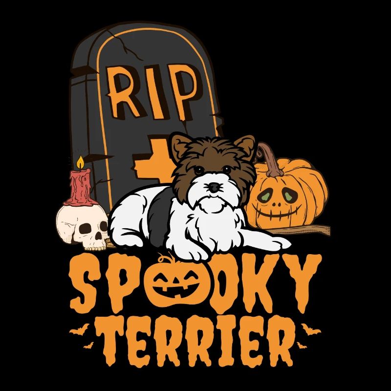 Mignon Biewer Terrier Halloween Kawaii
