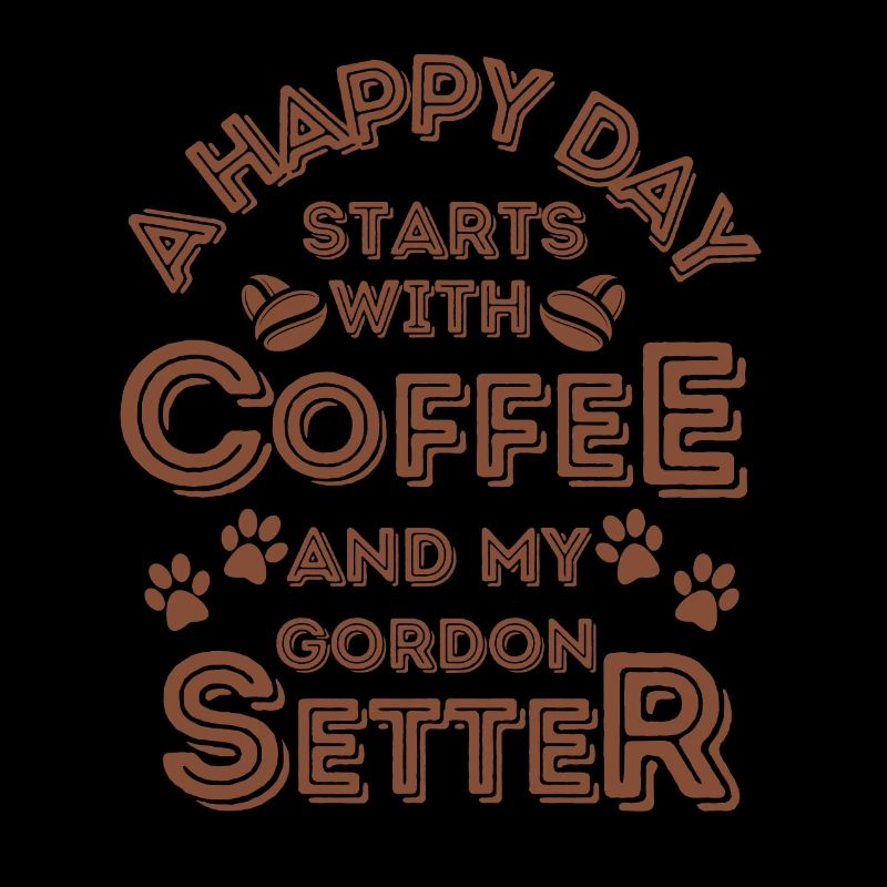 Gordon Setter Café pour chiens