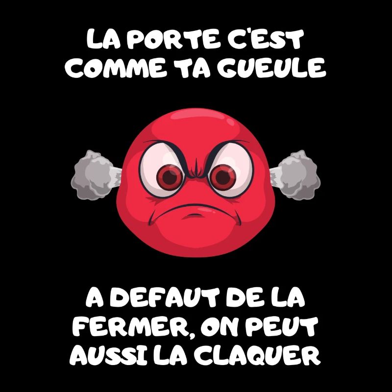 Claquer la gueule. Cadeau Humour