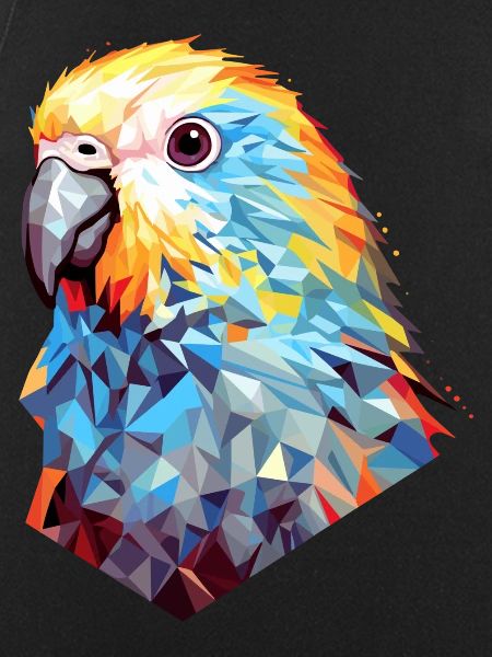Budgie Polygon Bird Budgies