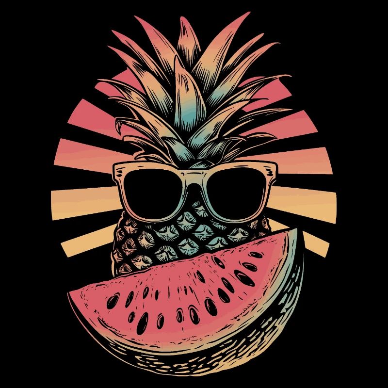 Pineapple and watermelon
