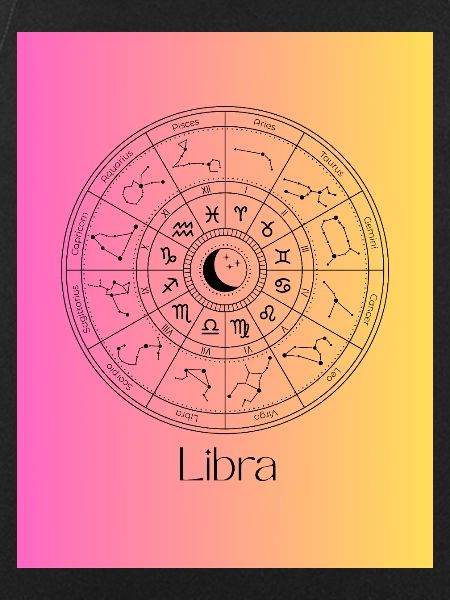 Libra Zodiac Circle Balance