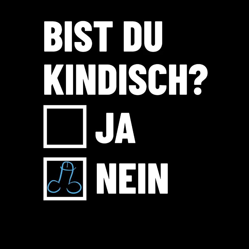 Bist du kindisch? Ankreuzen - Pimmel