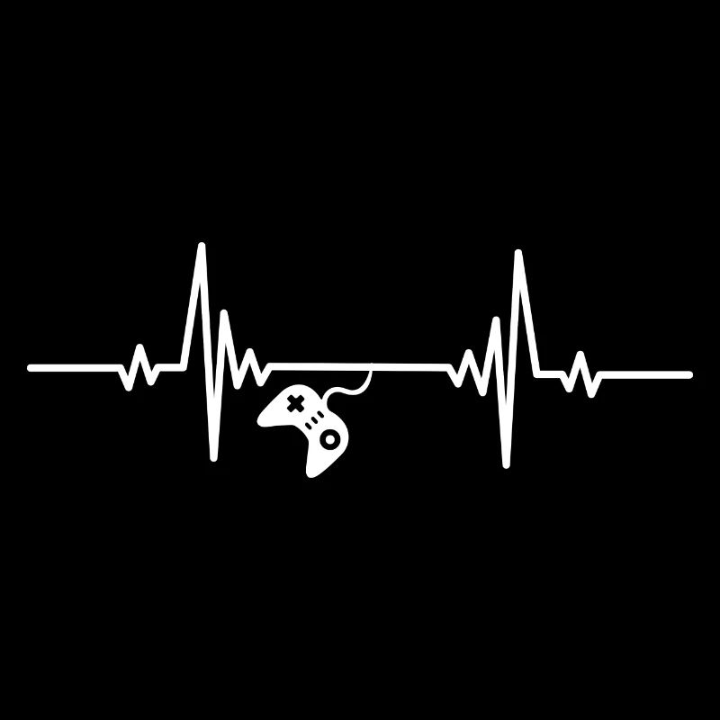 Heartbeat hanging video game controller