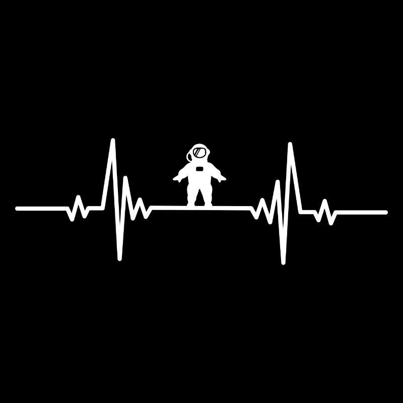 Herzschlag-Astronaut
