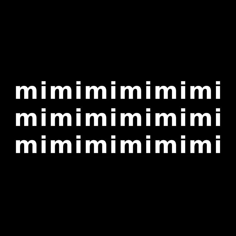 Mimimi pleure