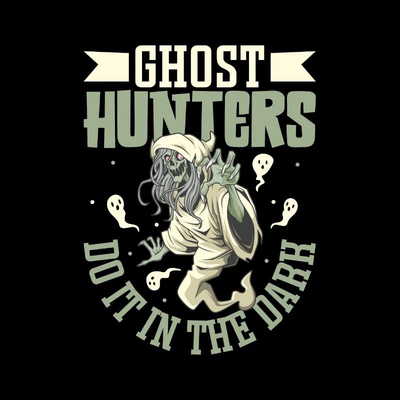 Hunting ghosts at night - ghost hunters