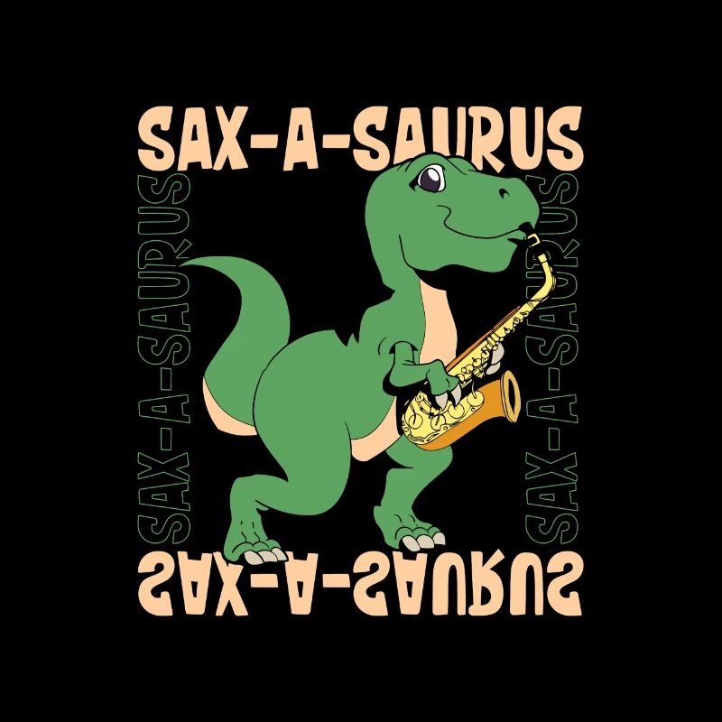 Sax-A-Saurus - TREX on saxophone
