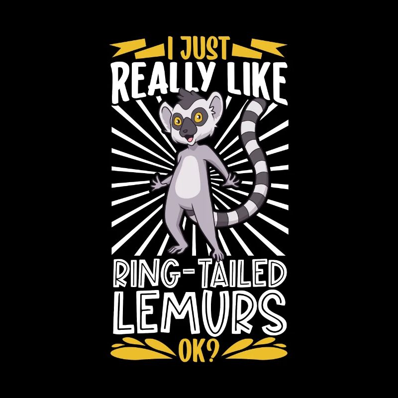 I love ring-tailed lemurs - ring-tailed lemurs