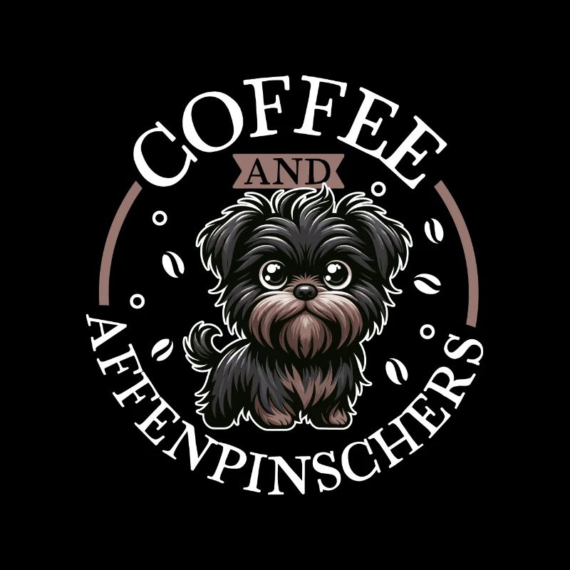 Café et Affenpinscher