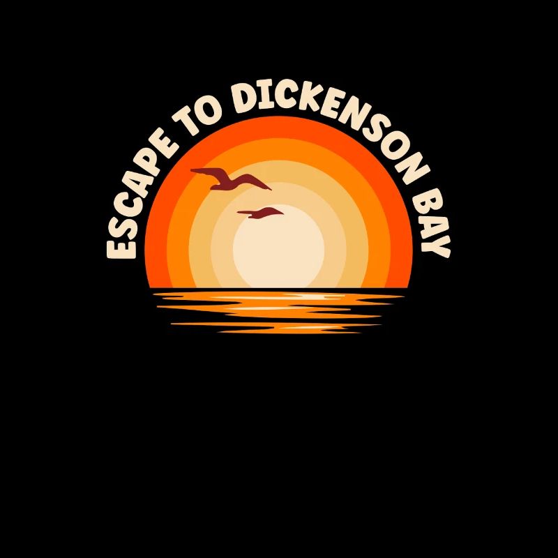 Je fuis vers la baie Dickenson