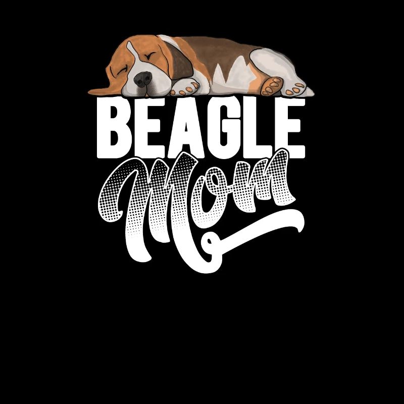 Beagle Hund Damen Beagle Mama