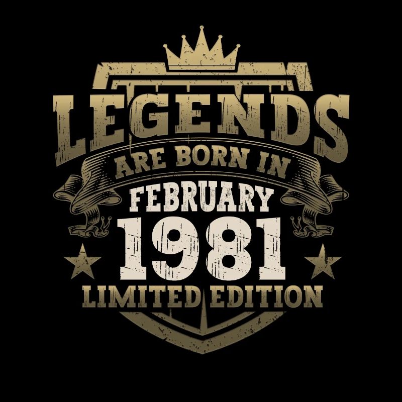 February born 1981 42nd birthday gift man