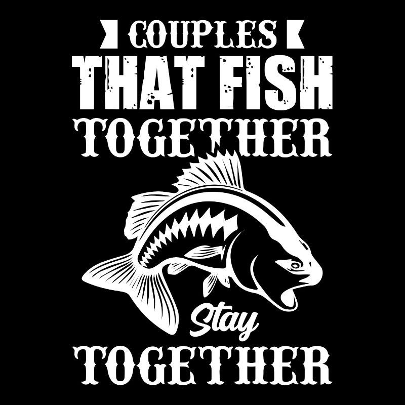 Les couples qui pêchent ensemble restent ensemble -