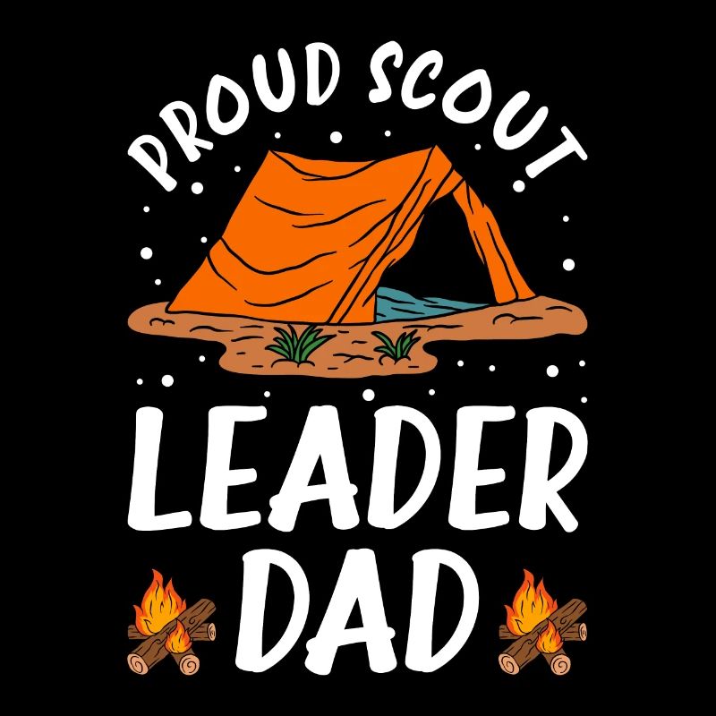Fier père chef scout