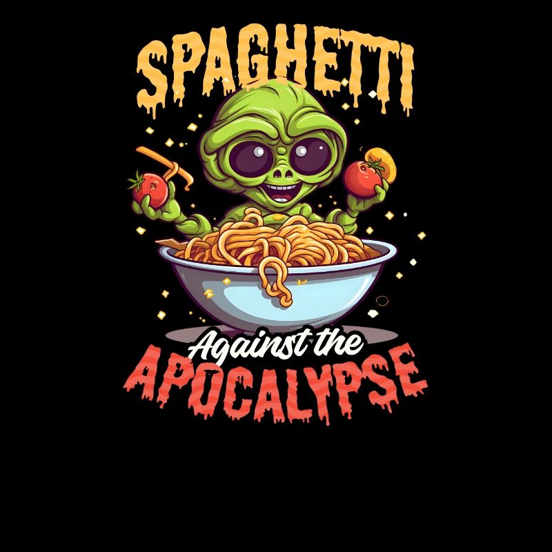 Pasta Lover Spaghetti Against Apocalypse