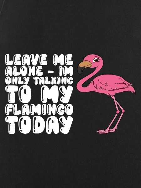 Funny flamingo