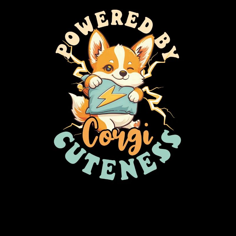 Corgi Mom Dad Powered Corgi Cuteness