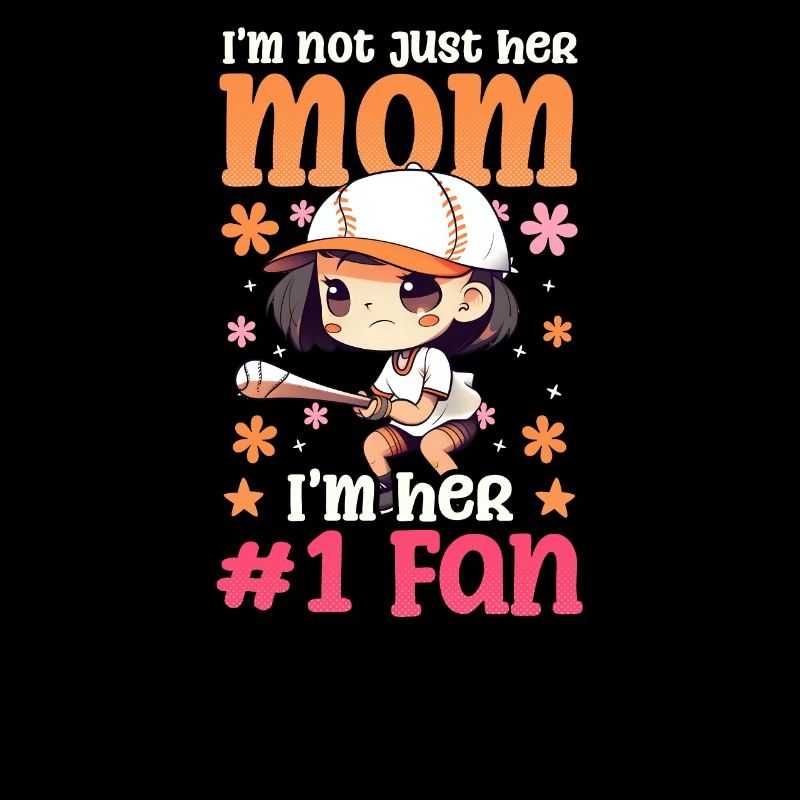 Baseball-Mama, nicht nur ihre Mutter, Fan Nummer eins