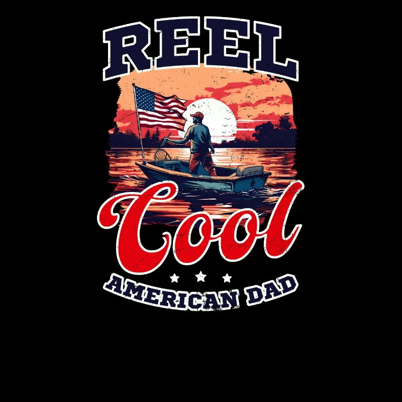Fisherman Cool American Dad