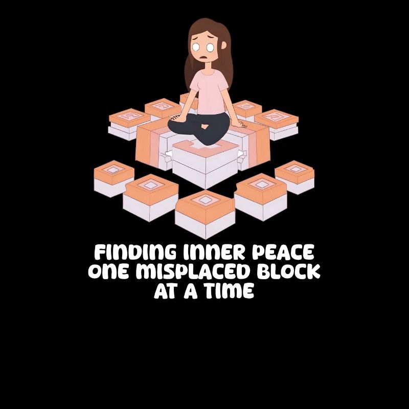 Yogalehrer Innerer Frieden, ein Block nach dem anderen