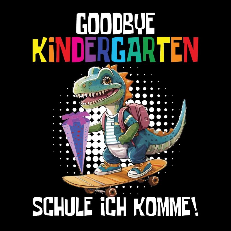 Schültüte Einschulung Dino Schulanfang