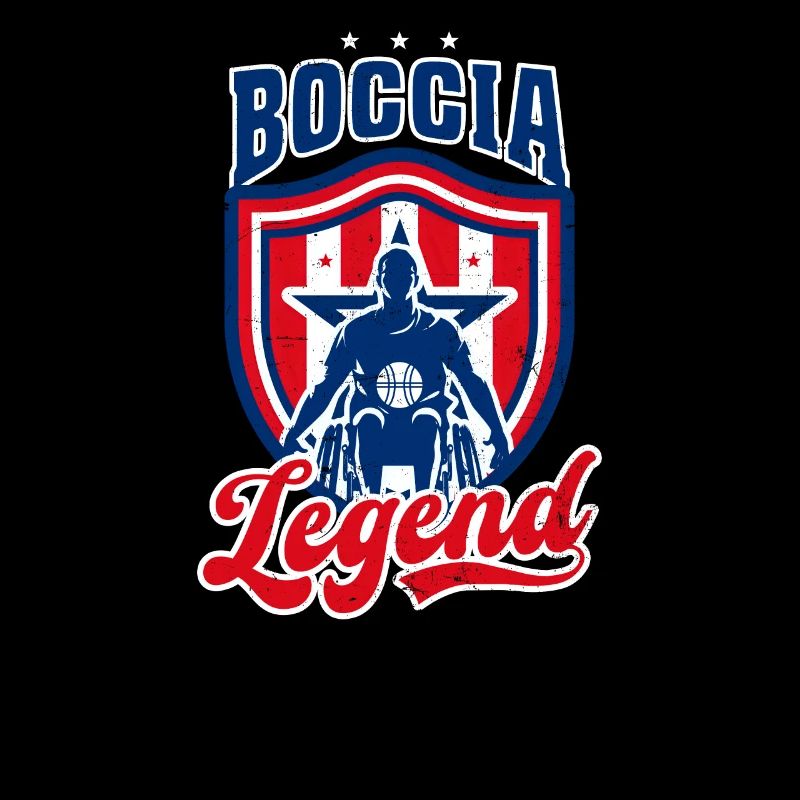 Boccia Player American Boccia Legend
