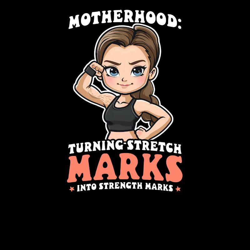 Bodybuilding Mom Stretch Marks into Strength Marks