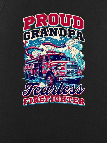 Firefighter Grandpa Fearless Firefighter