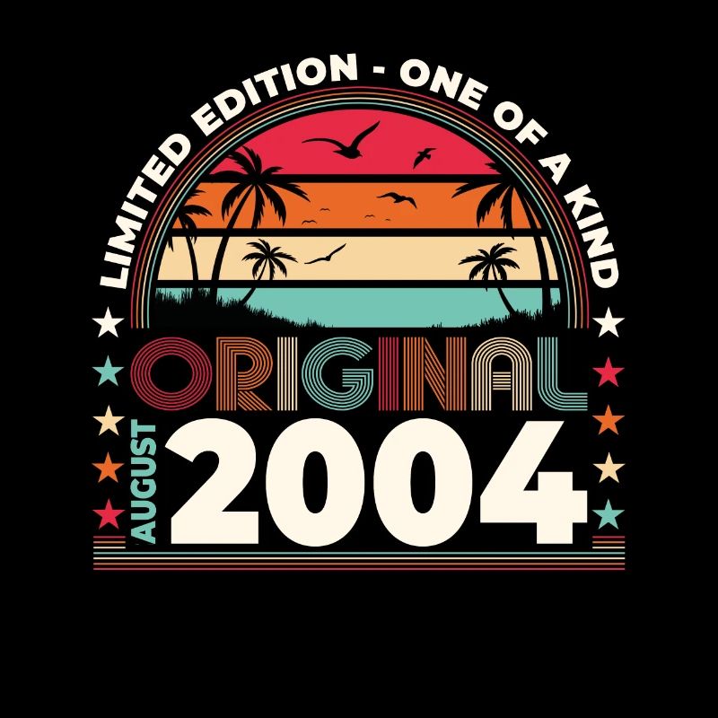20th Birthday Original August 2004 Vintage 2004