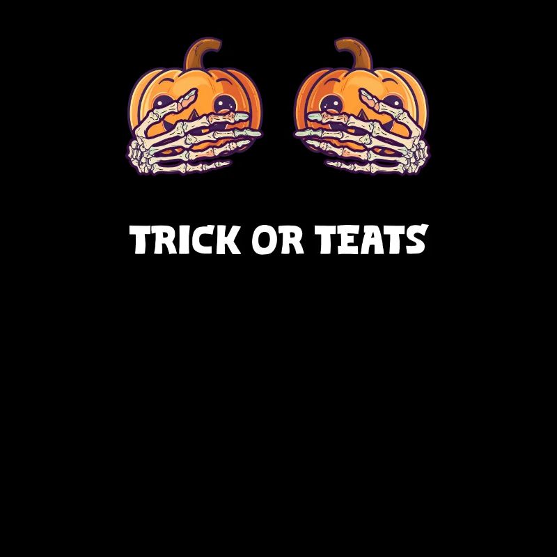 Halloween Brusttrick oder Zitzen