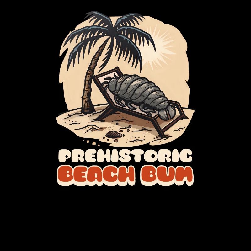 Strandfossilien Prähistorischer Strandhintern