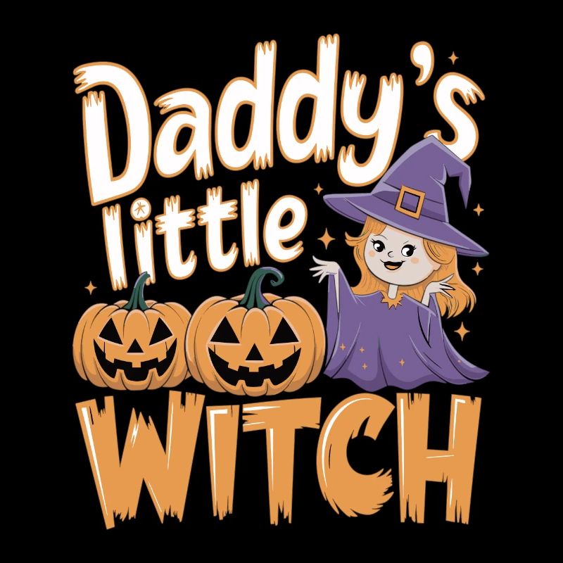 Halloween Witch Daddy's Little Witch