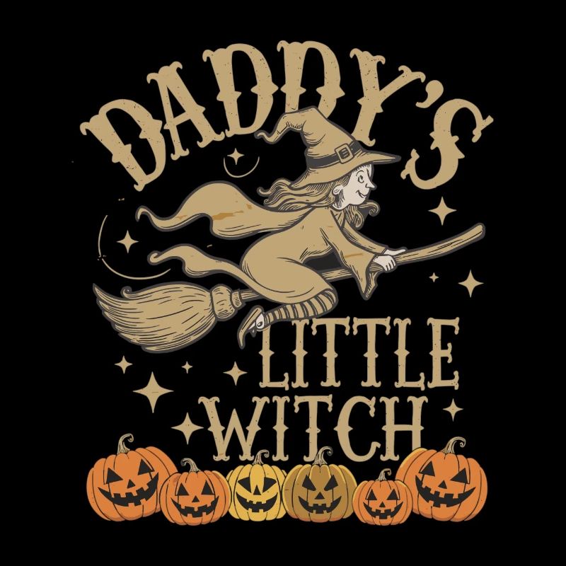 Halloween Witch Daddy's Little Witch