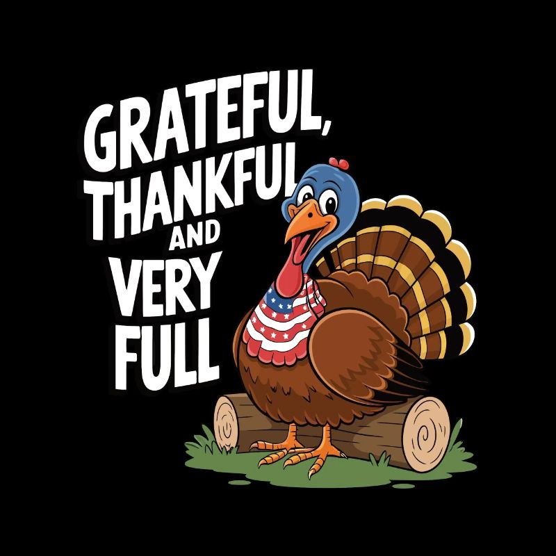 Dinde drôle de Thanksgiving