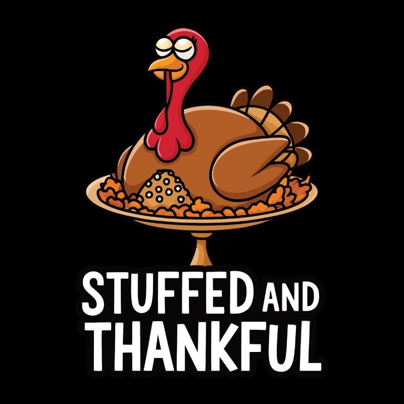 Dinde drôle de Thanksgiving