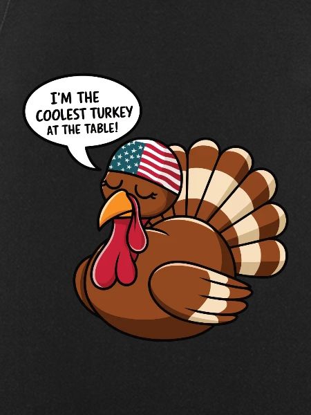 Lustiger Thanksgiving Truthahn