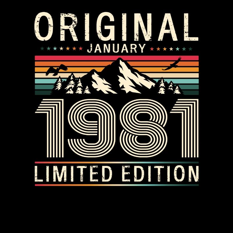 44th Birthday Original January 1981 Volume 81