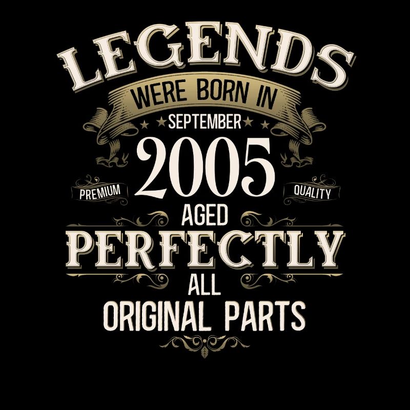 20th Birthday Gift Legend September 2005