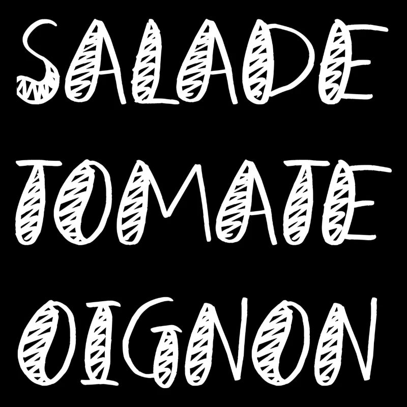 Salade tomate oignon
