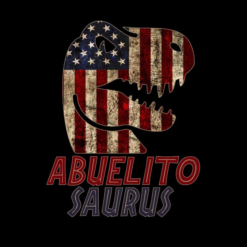 Patriotic Abuelito Dinosaur