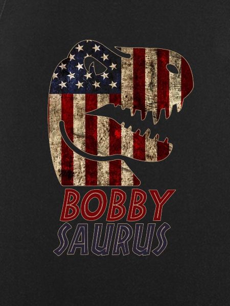 Patriotic Bobby Dinosaur Bobbysaurus