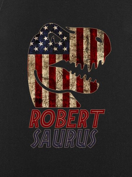 Patriotic Robert Dinosaur Robertsaurus