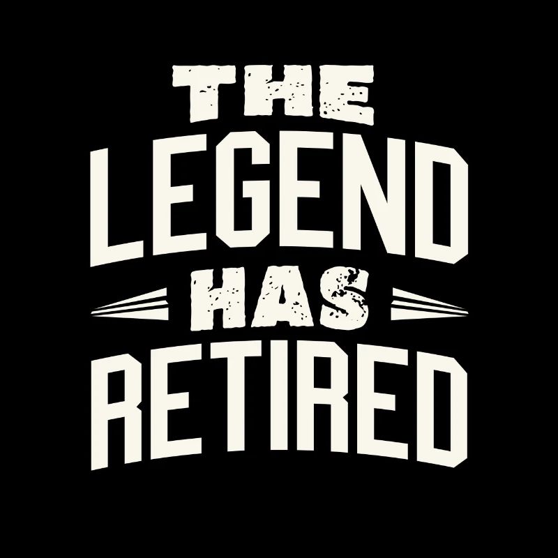 The legend is retired