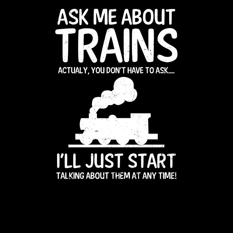 Modèle de chemin de fer Interrogez-moi sur le cadeau de trains