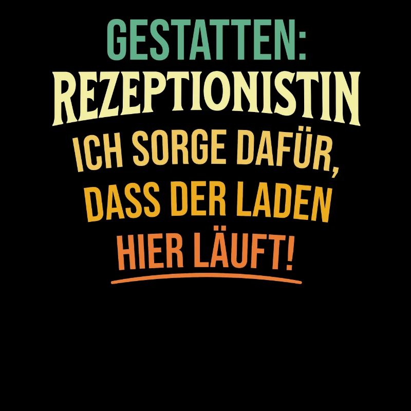 Gestatten Rezeptionistin Ich Sorge Dafur