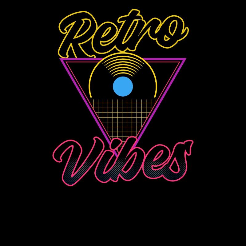 EDM Rave Techno 80s Retro Vibes